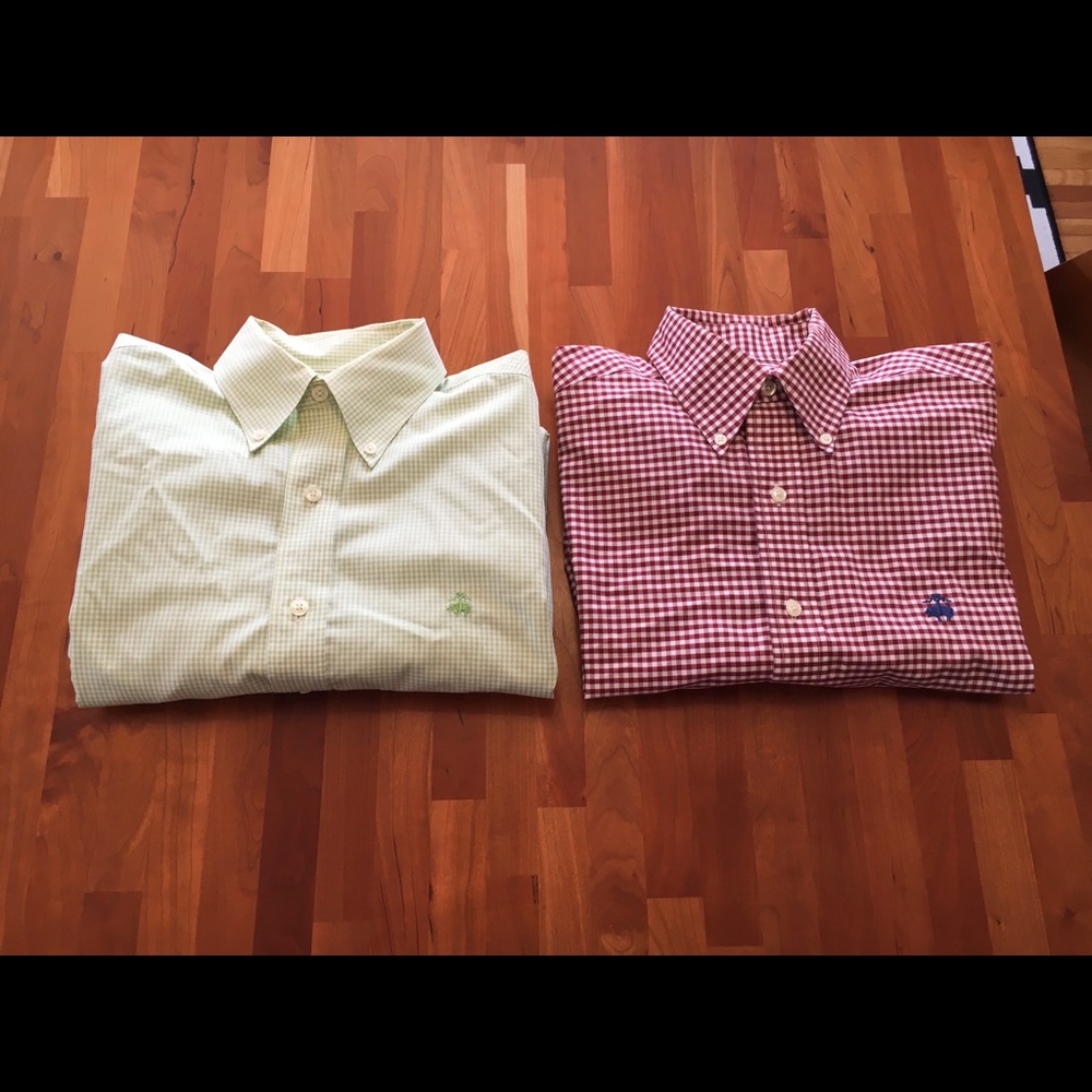 Brooks Brothers Shirts, bundle of two